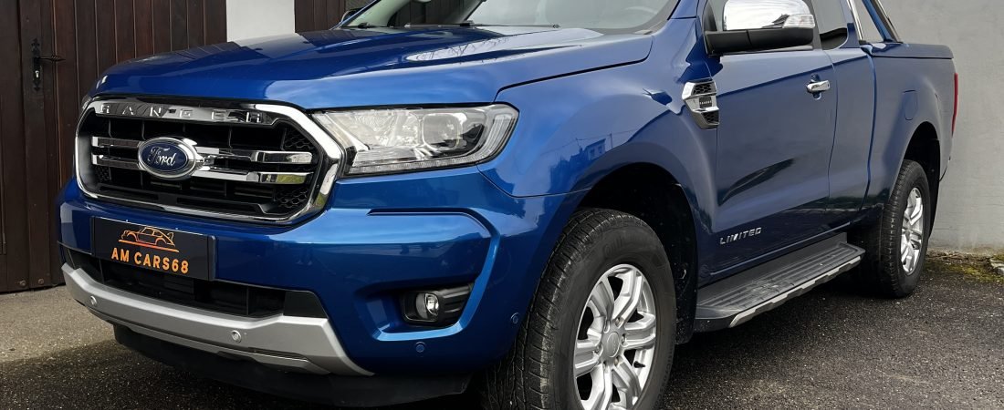 Ford Ranger Super Cabine 2.0 EcoBlue 170 – LIMITED – 4×4